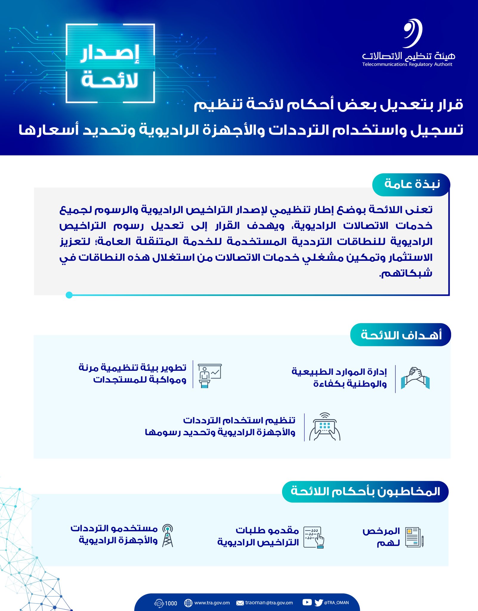 لائحة شروط ورسوم تقديم خدمات محطة المراقبة الراديوية للخدمات الفضائية